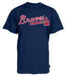 Braves Youth Wicking MLB Replica Jersey - MA126Y Braves-MA126Y