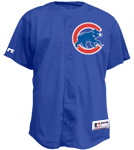 Cubs Official MLB Full Button Jersey - MA6540 Cubs-6540