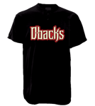 Dbacks Youth 2-Button MLB Tee - MA0181 Dbacks-MA0181