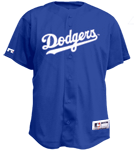 Dodgers Official MLB Full Button Jersey - MA6540 Dodgers-6540