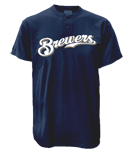 Brewers Youth 2-Button MLB Tee - MAO181 Brewers-MAO181