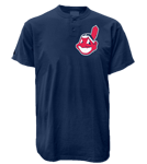 Indians Youth 2-Button MLB Tee - MAO181 Indians-MAO181
