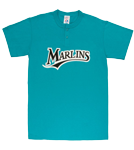 Marlins Youth 2-Button MLB Tee - MAO181 Marlins-MAO181