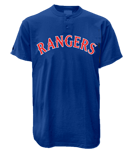 Rangers MLB 2 button Youth Jersey  - MA0181 Rangers-MA0181