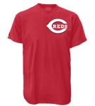 Reds MLB 2 button Youth Jersey  - MA0181 Reds-MA0181