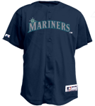 Mariners Official MLB Full Button Jersey - MA6541 Mariners-6541