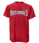 Nationals MLB 2 Button Jersey  - MA0180 Nationals-MA0180