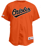Orioles Official MLB Full Button Jersey - MA6540 Orioles-6540
