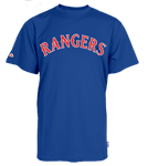 Rangers Youth Wicking MLB Replica Jersey - MA126Y Rangers-MA126Y