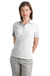 womens white polo