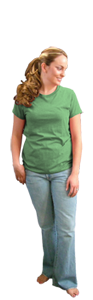 Bella Heathered Jersey T-Shirt 6000H 6000H
