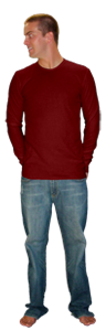American Apparel Longsleeve T-shirts T407 T407