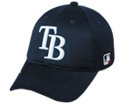 Tampa Bay Rays - Official MLB Hat for Little Leagues - Pro Mesh Flex Tampa Bay Rays - 375