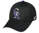 Colorado Rockies - Official MLB Hat for Little Leagues - Pro Mesh Flex Colorado Rockies - 375