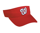 Washington Nationals- Official MLB Visor for Little League Softball Washington Nationals - 175