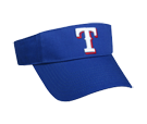 Texas Rangers - Official MLB Visor for Little League Softball Texas Rangers - 175