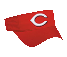 Cincinnati Reds - Official MLB Visor for Little League Softball Cincinnati Reds - 175