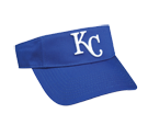 Kansas City Royals - Official MLB Visor for Little League Softball Kansas City Royals -175
