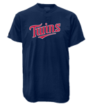 Minnesota Twins 2 Button T-Shirt-Official MLB Minnesota Twins-MA081