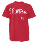 Shawn - Custom Heat Pressed Phillies Youth MLB Replica T-Shirt - MA1928 - Phillies-MA19282044 2279d9af9f16d5c4f897e