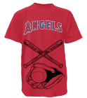 21 - Custom Heat Pressed Angels Youth MLB Replica T-Shirt - MA1928 - Angels-MA19282038 1fa47edc11e2a4176a071