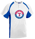 TRENTON RANGERS - Adult Line Drive 2-Button Baseball Jersey - 1230P - 1230P2034 - Custom Heat Pressed ae5a3d3c75c51752012860865
