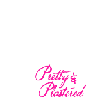 PRETTY &amp; PLASTERED  - Junior Ladies Custom Tank - DT235 - DT2352033 - Custom Heat Pressed 58709a459f471652012221326733