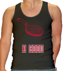 I COOK AND CLEAN... CUDI WEAR - American Apparel Mens Tank Top 3408 - 34082038 - Custom Embroidered b5c7e288605b215201216583495