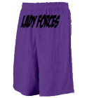 LADY FORCES - Basketball Shorts - Longer Length - Augusta-738 - 7382024 - Custom Heat Pressed ff9d6a6807b7752012194812672