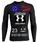 JORDAN - Custom Screen Printed Adult Stretch Tight Long Sleeve Jersey - Teamwork Athletic - 1822 - 18222021 068fd52332ea54201213305120