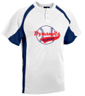 DYNAMITE - Adult Line Drive 2-Button Baseball Jersey - 1230P - 1230P2034 - Custom Heat Pressed c29b9e832b25175201219437580