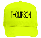 THOMPSON - Neon Hat, Neon Trucker Hats - 117-8212038 - Custom Heat Pressed 6fb519f871eb2152012152731971