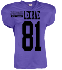 LECRAE 81 LECRAE 81 - Youth Touchdown Steelmesh Football Jersey -Teamwork Athletic- 1306 - 13062029 - Custom Heat Pressed bba496138b17125201210435633