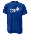 ROYALS MLB 2 BUTTOM - Custom Heat Pressed Royals MLB 2 Button Jersey  - MA0180 - Royals-MA01802035 05d058c4d723194201210574373
