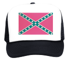 rebel hat - Trucker Hat 39-169 - 39-1692034 - Custom Screen Printed b570072e3b581752012114818467