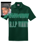 R.I.P VINNY 2/13/90 2/13/90 6/29/07 6/29/07 6/29/07 KING R.I.P VINNY 2/13/90 6/29/07 - Custom Heat Pressed Ladies Pique Hanes Polo - 035X2035 4116be3e4f121942012165030657