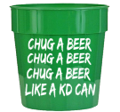 CHUG A BEER CHUG A BEER CHUG A BEER LIKE A KD CAN - Cheap Stadium Cups - 16 OZ - 702162027 - Custom Heat Pressed 2b3d5f675c6a105201221916488