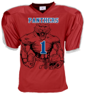 Nikolas Todd PANTHERS - Youth Blitz Steelmesh Football Jersey - Teamwork Athletic - 1360 - 13602037 - Custom Heat Pressed d074751306e4205201211163247
