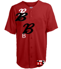 BANDITS B VERLANDER 23 - Boys Baseball Jersey - 1755B - 1755B2046 - Custom Heat Pressed 6e468514ebdd304201295229504