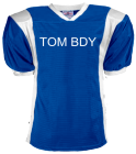 TOM BARDY - Adult Steelmesh Football Jersey - Teamwork Athletic -1327 - 13272028 - Custom Heat Pressed e81702d1f1a6115201211541652