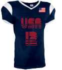 USA 12 - Custom Heat Pressed Youth Grinder Steelmesh Football Jersey -Teamwork Athletic-1380 - 13802046 aeeef8b26b29313201210650606