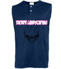 THORPE LANDSCAPING - Custom Screen Printed Teamwork Athletic Adult Gapper Sleeveless Poly Mesh Jersey-1823P - 1823P2041 8b9e90be7d5c2632012112613201