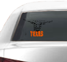 texas TEXAS - Car Vinyl Window Stickers - Car-Windows2034 - Custom Heat Pressed 68f7ffe9778e175201291738142