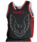 Hawks - Youth Basketball Jersey - Jammer Series - Teamwork Athletic - 1483 - 14832036 - Custom Heat Pressed 049b0777a1121952012145153574