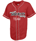 SIDEWAYS JT RACING TEAM TEAM RACING RACING - Teamwork Athletic Full Button Baseball Jersey - 1757B - 1757B2039 - Custom Embroidered 2b32fa6d07102252012123941984