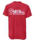 15 - Custom Heat Pressed Phillies MLB 2 Button Jersey  - MA0180 - Phillies-MA01802023 8f99632f5d9e7420128753556