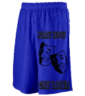 PLAY NOW CRY LATER - Basketball Shorts - Longer Length - Augusta-738 - 7382031 - Custom Heat Pressed 8521645b41b5145201213115445