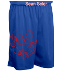 SEAN SOLAR SEAN SOLER - Custom Heat Pressed Teamwork Athletic Youth Fadeaway Tricot Basketball Short - 7 " inseam - 4414 - 44142040 ea2c9d1619bf25320121956389