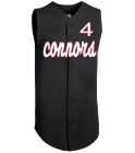 CONNORS CONNOR HODES 4 C - Custom Heat Pressed Teamwork Atheltic Adult Sleeveless Pinstripe Poly Jersey-1752B - 1752B2024 da4c3ea03431111201274329296