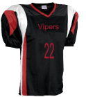 VIPERS 22 - Custom Heat Pressed Youth Twister Steelmesh Football Jersey -Teamwork Athletic- 1361 - 13612039 b022e97760b486ec069c8